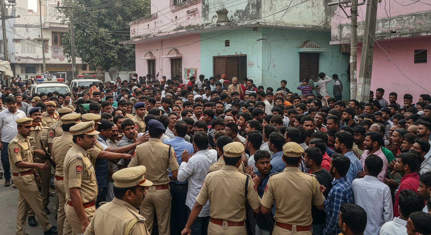 बदायूं में पैगंबर साहब पर अभद्र टिप्पणी से भारी तनाव, आरोपी के घर पर उमड़ी भीड़, पुलिस ने मुश्किल से संभाली स्थिति