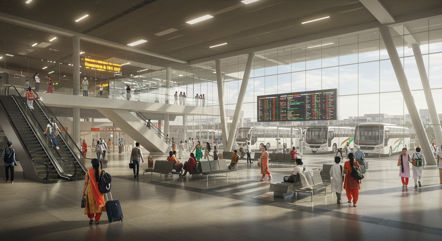 UP's Bus Stations to Become 'Airport-Like', ₹2700 Crore Investment to Transform Passenger Experience!