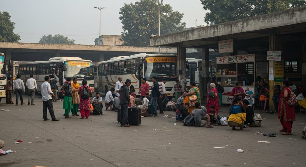 Ambala: Bus service halted on 6 major routes, Jammu-Punjab passengers face severe inconvenience; restoration expected soon.
