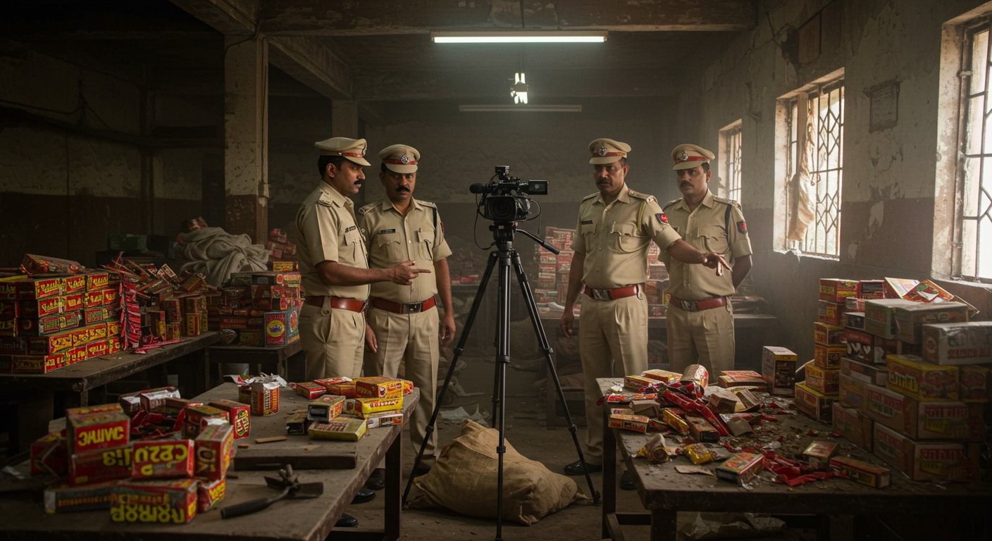 Major Campaign Against Illegal Firecracker Factories in UP: Strict Action and Videography on DGP's Orders