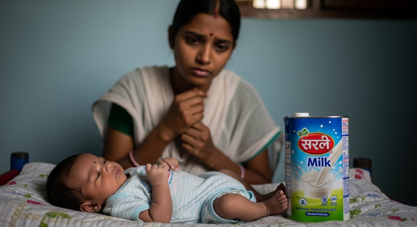 UP: Packaged Milk For Newborns Proving Deadly! Raising Illnesses, Parents Beware.