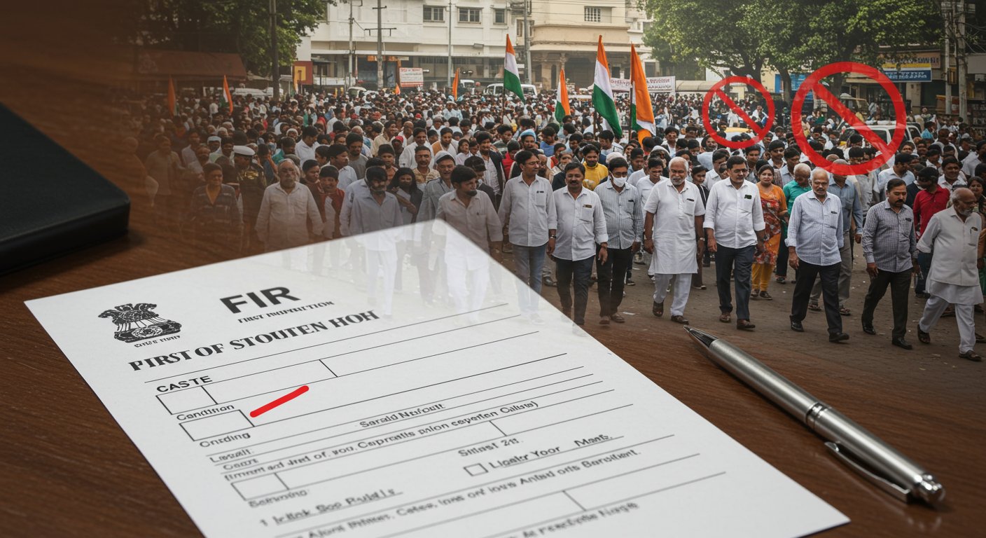 यूपी में ऐतिहासिक निर्देश: जाति आधारित रैलियों पर लगी पाबंदी, FIR में भी नहीं होगा जाति का उल्लेख