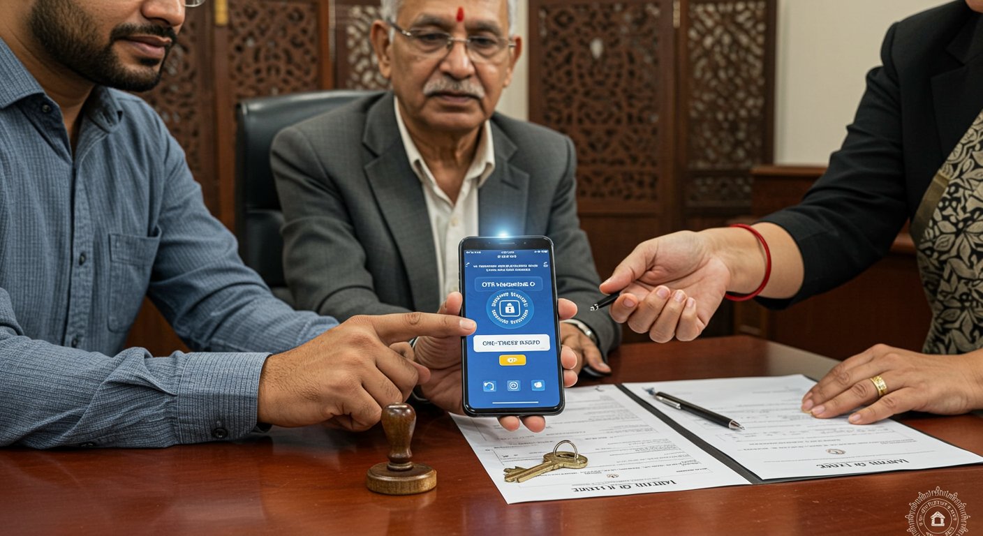 यूपी में संपत्ति रजिस्ट्री का नया नियम: अब खरीद-बिक्री से जुड़े हर व्यक्ति को मिलेगा OTP, क्या रुकेगी धोखाधड़ी?