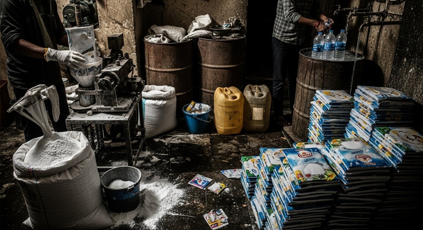 Beware! Fake 'Tata Salt' and Adulterated Water Being Sold in UP, Your Health at Stake