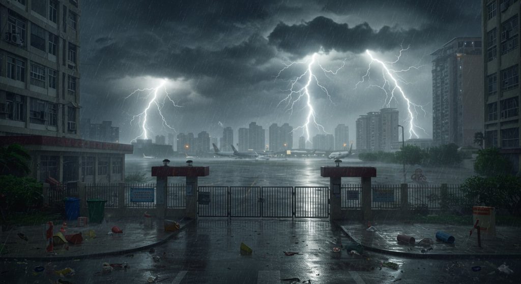 Severe Typhoon Saola Hits China: Schools, Offices Closed, Hundreds of Flights Cancelled; Major Devastation Threat Looms