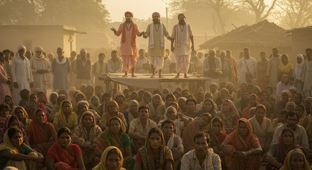 Religious conversions in UP under the guise of 'Dharmasabha' claiming to eradicate poverty and disease; 11 arrested; nefarious plot exposed.