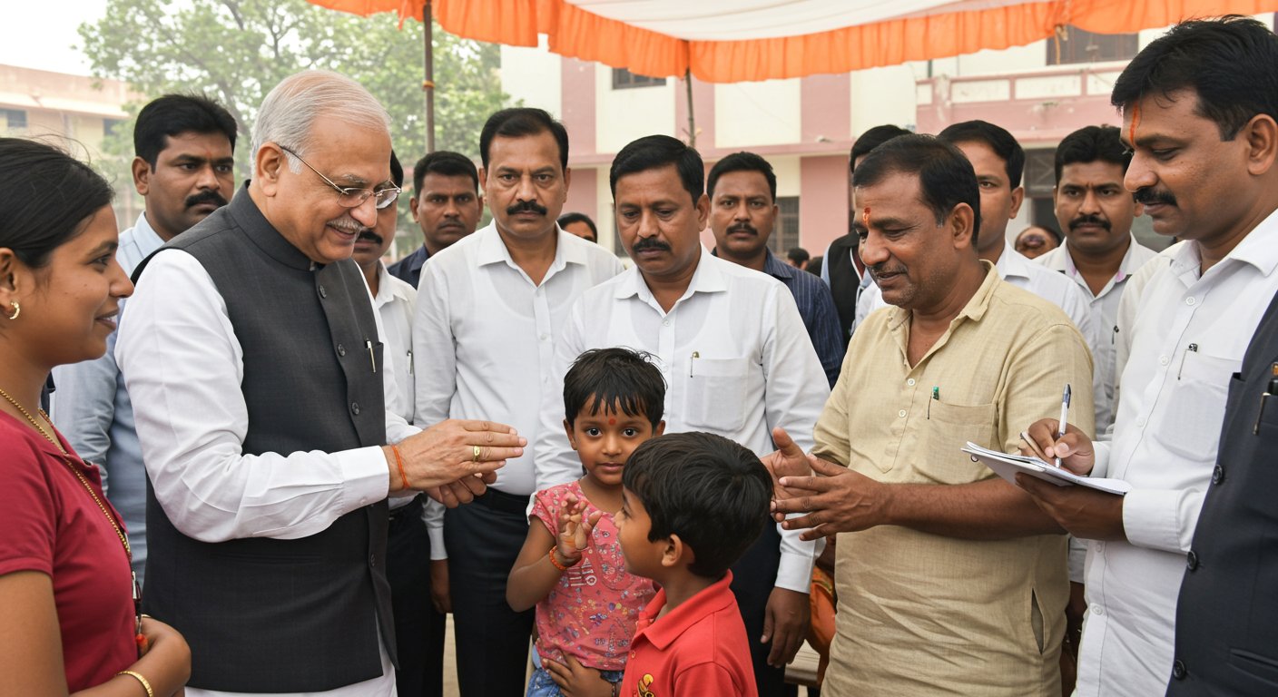CM's Humane Side Emerges in Public Outreach: Immediate Treatment for Raebareli's Sick, Children Comforted