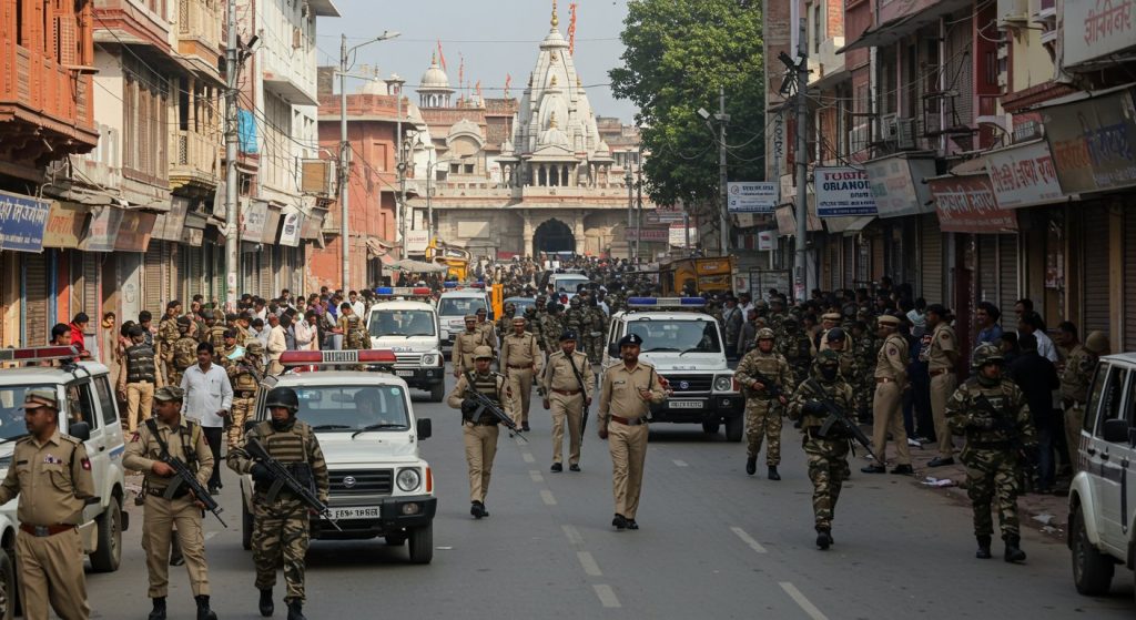 Impenetrable Security for President's Mathura Visit: 8 Companies of PAC and 4000 Police Personnel Deployed