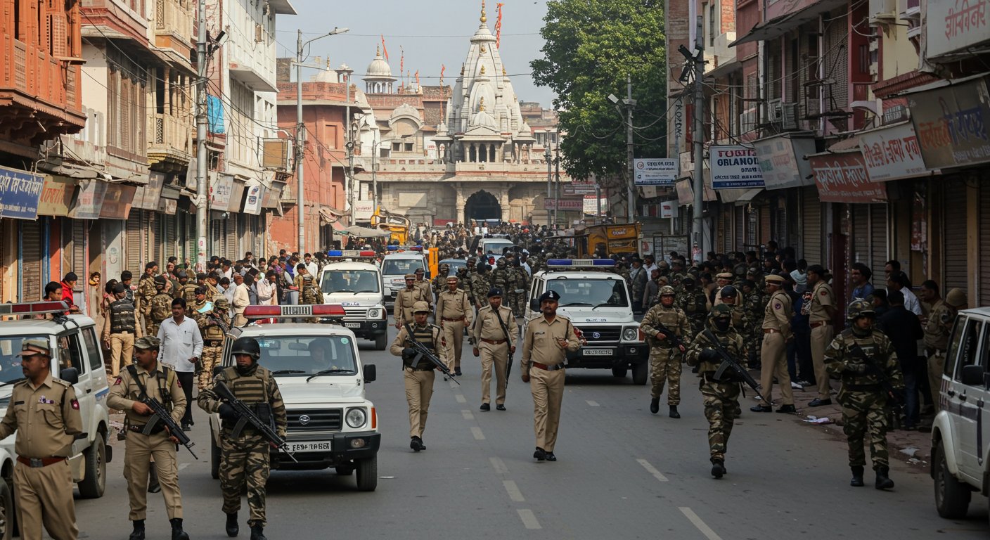 मथुरा में राष्ट्रपति के दौरे पर अभेद्य सुरक्षा घेरा: 8 कंपनी पीएसी और 4000 पुलिसकर्मी तैनात