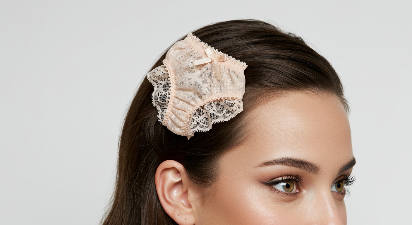 Astonishing Invention: A Company Turned Women's Underwear Into Hair Clips, Creating an Internet Sensation!