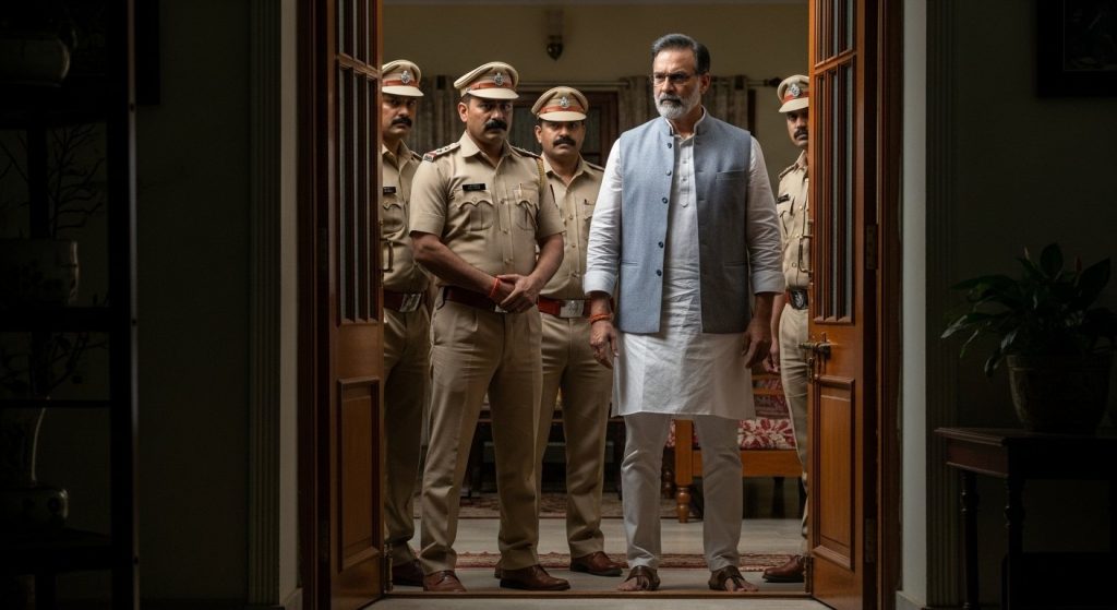 Congress State President Ajay Rai under house arrest just before press conference: Politics heats up in UP.