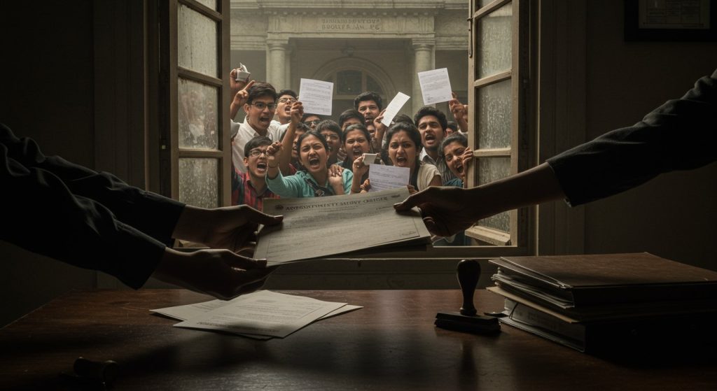 Major Recruitment Scam: Appointment Orders Issued Before Governor's Approval, Uproar in UP!