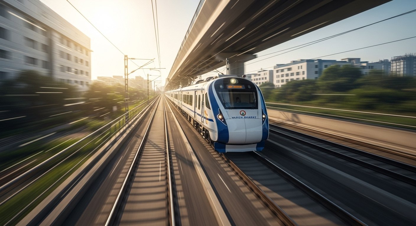 ये है देश की सबसे छोटी वंदेभारत, मेट्रो के बराबर कोच, पर स्पीड धुआंधार