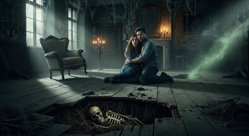 Couple Buys 'Most Haunted House', Finds Human Skeleton Inside, And Now Strange, Scary Things Are Happening!