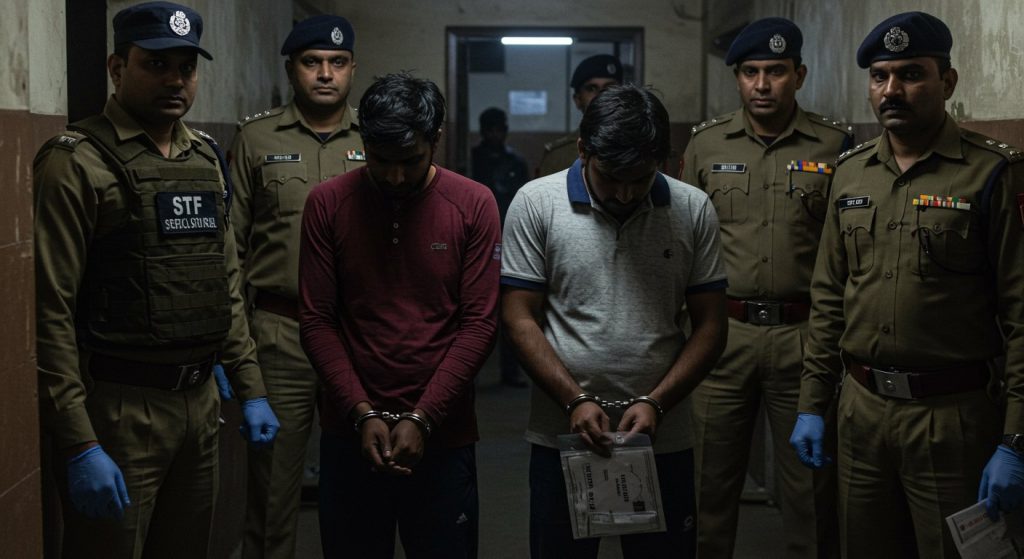 UP STF's Big Success: Two Robbers of Seven Crores in West Bengal Robbery Arrested