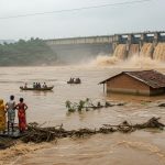 Dam breached in Chhattisgarh, 8 swept away, 4 bodies found; Punjab ravaged by floods.