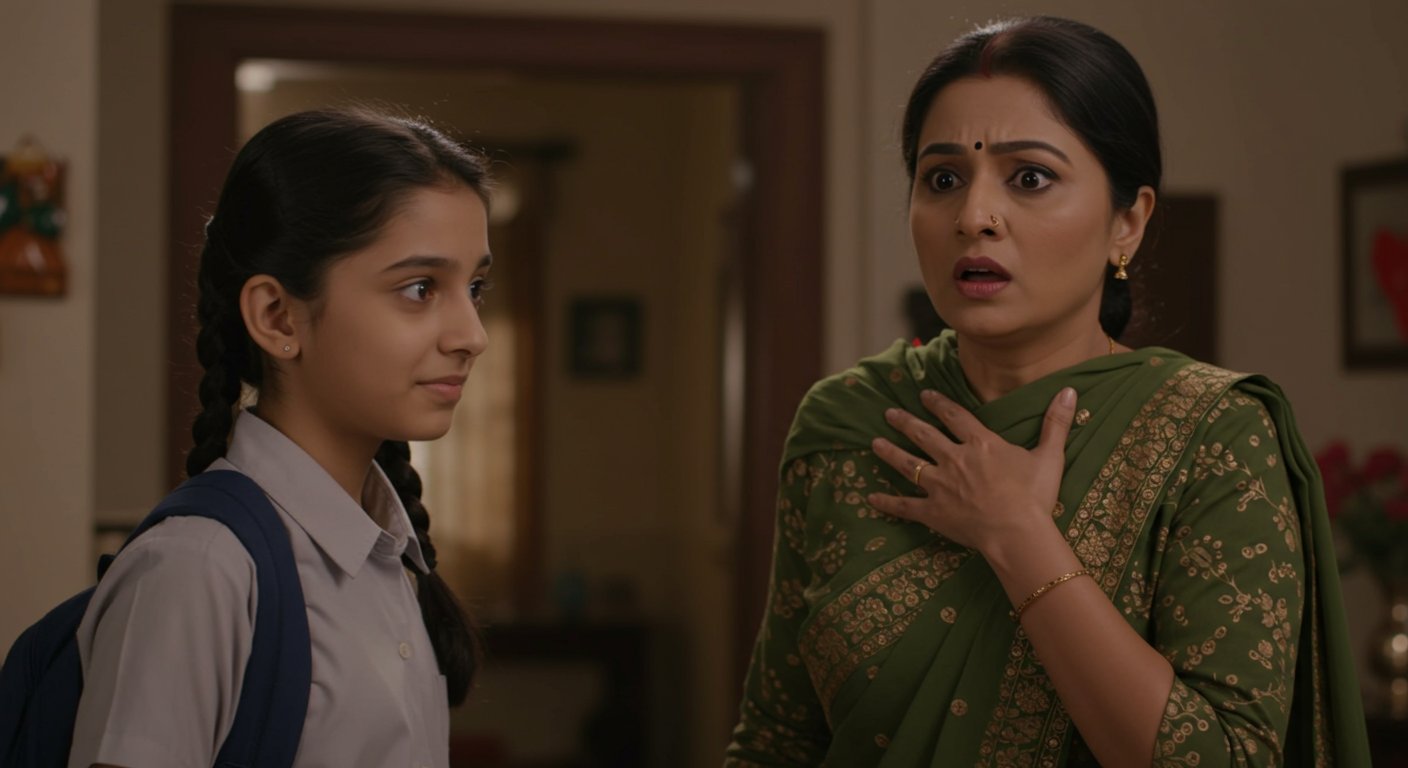Mom shocked! Daughter returned from school in different clothes; you'll be stunned to know the full story.