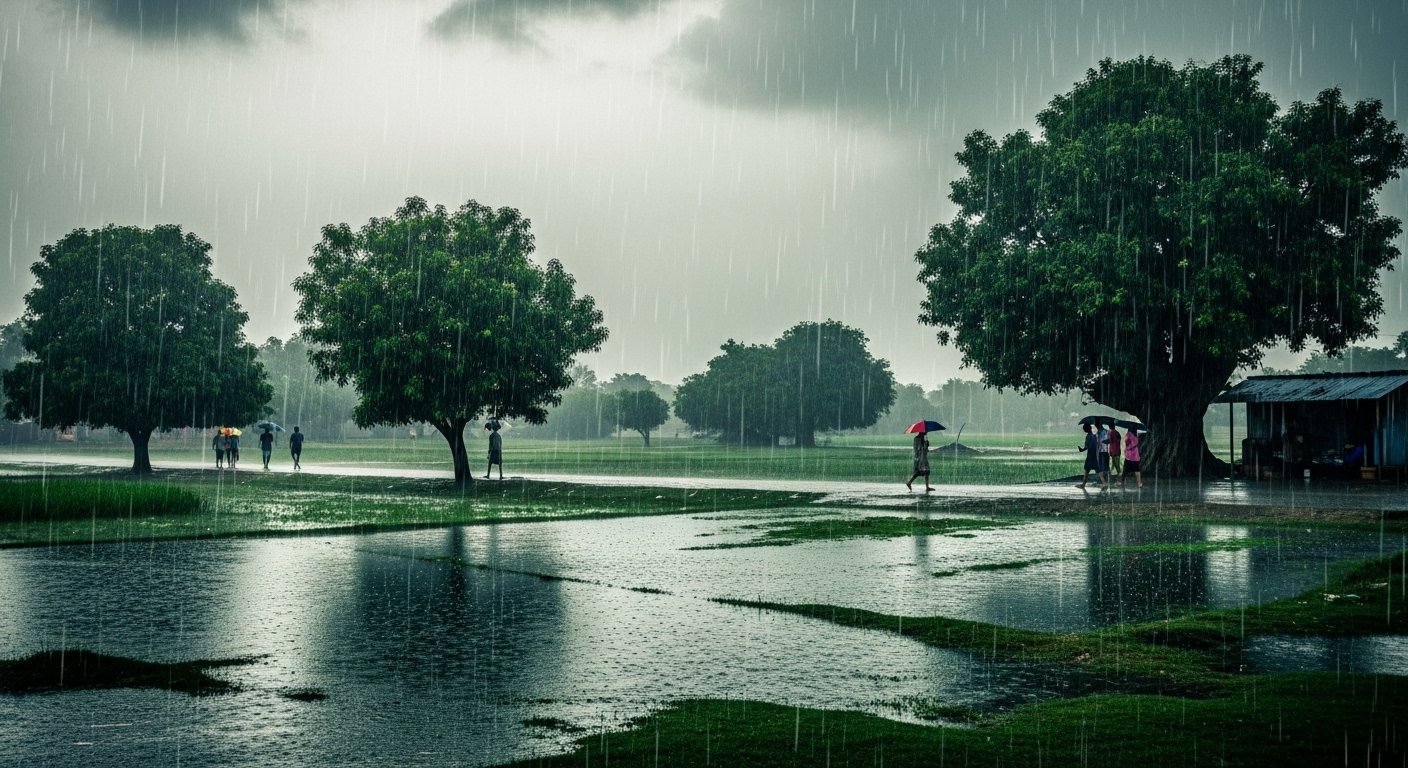 मानसून की आखिरी दस्तक: यूपी में तीन दिन होगी जोरदार बारिश, बंगाल की खाड़ी में दबाव क्षेत्र सक्रिय