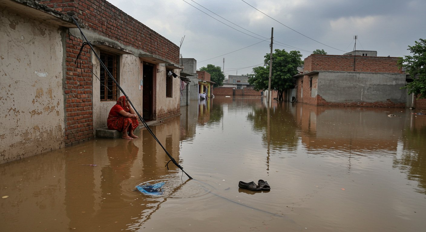 Two Real Brothers Tragically Die from Electrocution in Ludhiana; Flood Wreaks Havoc in 9 Districts; Shah Speaks with CM and Governor
