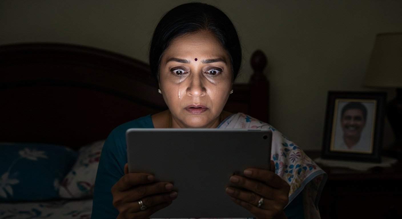 Wife Opens iPad After Husband's Death, Shocking Truth About 'Another Life' Revealed!