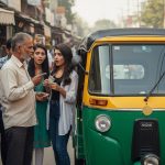 Girls and Rickshaw Puller Caught in Fare Dispute; What Happened Next Shocked Everyone!