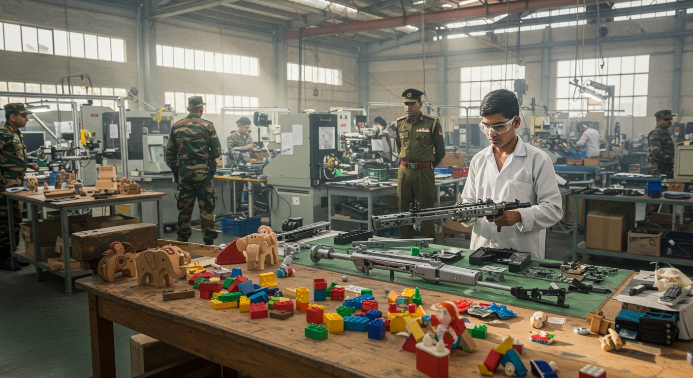 Aligarh's Historic Transformation: From Toys to Lethal Weapons for the Army!