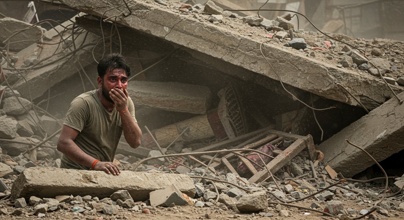 Dehradun Disaster: "Kaif Buried Under Debris With His Bed Right Before My Eyes," Brother Guddu's Heart-Wrenching Account