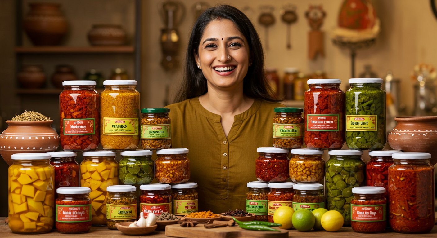 तलाक के बाद बैंक की नौकरी छोड़ी, इस महिला ने अचार का बिजनेस शुरू कर बदली अपनी तकदीर