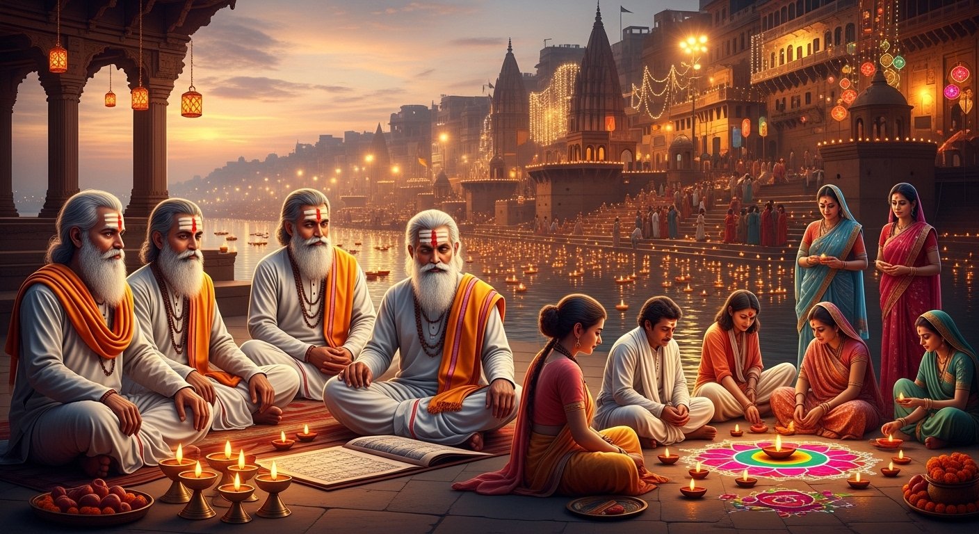 दिवाली 2025: काशी के विद्वानों ने दूर किया तिथि पर छाया भ्रम, अब 20 अक्टूबर को मनेगा रोशनी का महापर्व