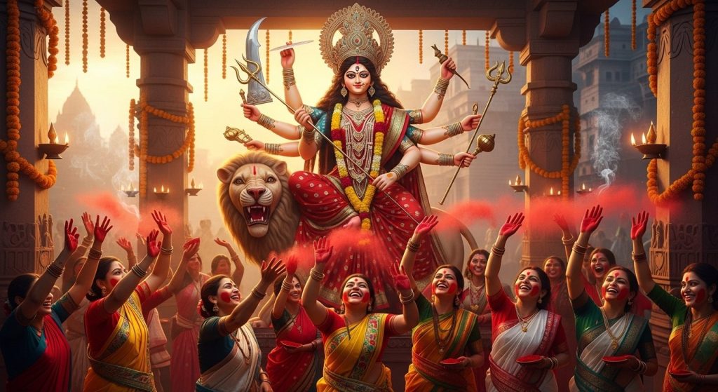 Durga Puja in Kashi: From the message of peace to 'Operation Sindoor', Mother's fierce form won everyone's heart!
