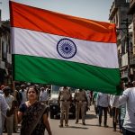 Hathras: Something else written on National Flag instead of Ashoka Chakra, two arrested, sedition case filed.