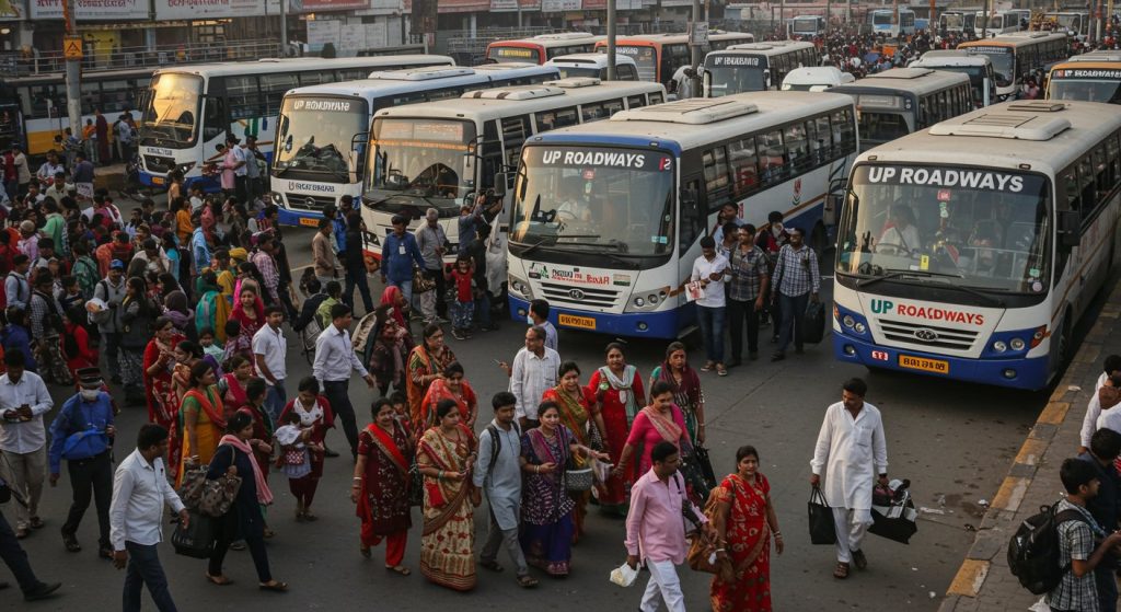 Major Relief for Passengers in UP During Festivals: Extra Buses Every 30 Minutes Till Dussehra, Diwali, and Chhath