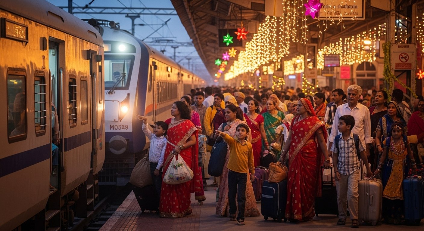 दशहरा-दिवाली पर यूपी में चलेंगी 52 स्पेशल ट्रेनें, यात्रियों को मिलेगी बड़ी राहत; जानें संभावित रूट और जल्द जारी होने वाली समय-सारिणी