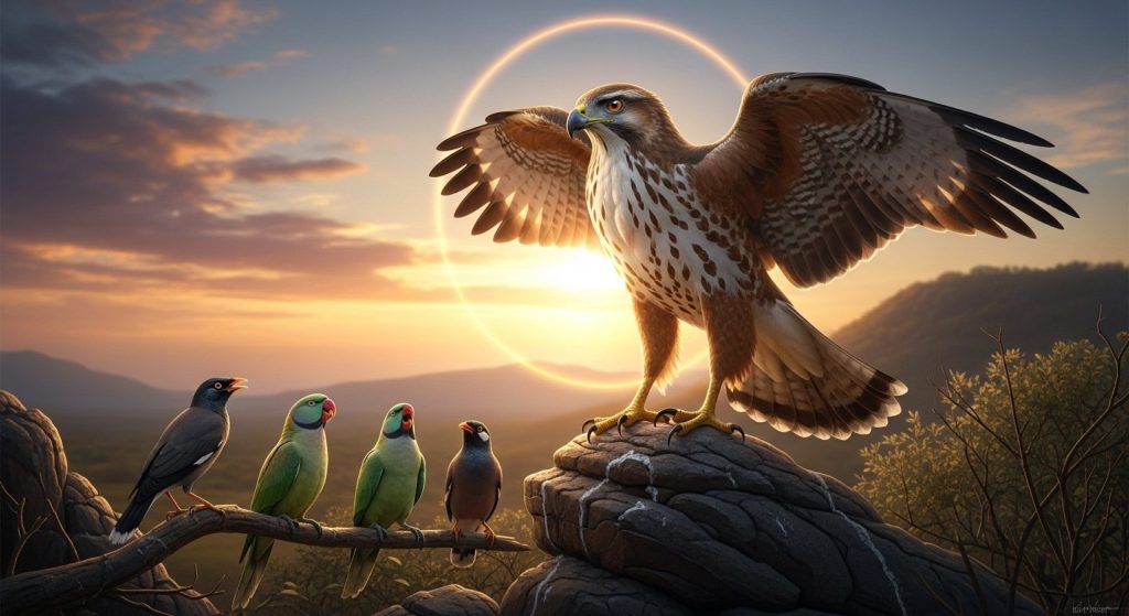Ruthless 'Eagle's' Electoral Gambit: Sweeps Historic Victory, Leaving 'Parrot-Myna' Behind!