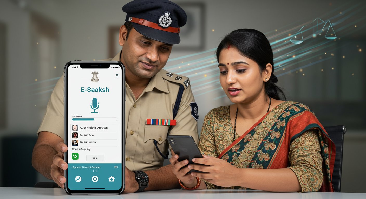 ई-साक्ष्य एप का कमाल: अब मोबाइल से दर्ज होंगे बयान, पुलिस का बड़ा झंझट खत्म, मुकदमों में आएगी तेज़ी
