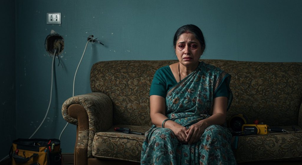 Electrician Came to Fix Power, Trapped Woman in Love and Ruined Her Life