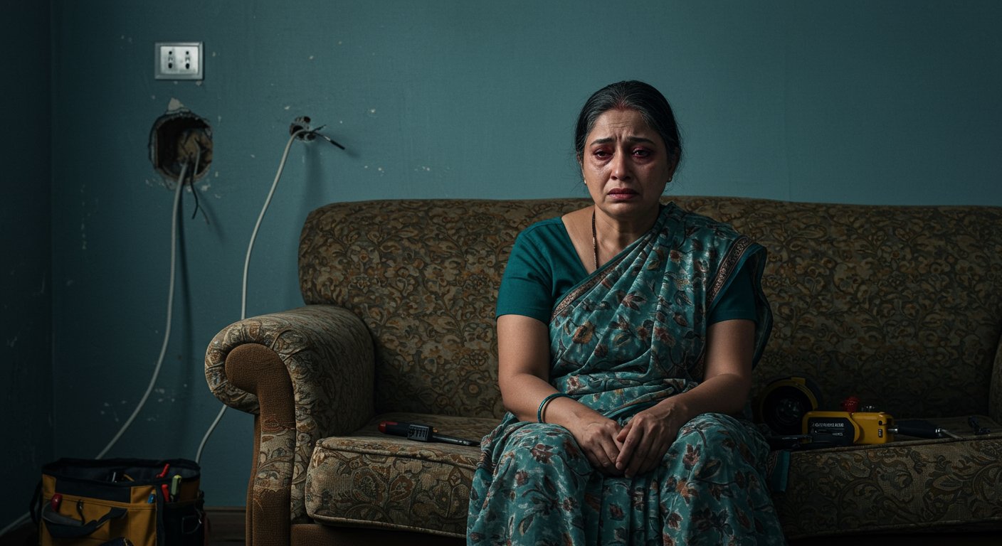 Electrician Came to Fix Power, Trapped Woman in Love and Ruined Her Life