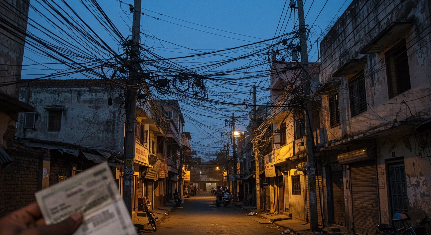 The Grim Reality of Power Theft in UP: 4500 Crore Loss Annually, Public Bears the Cost of 3000 Crore in Expensive Electricity.