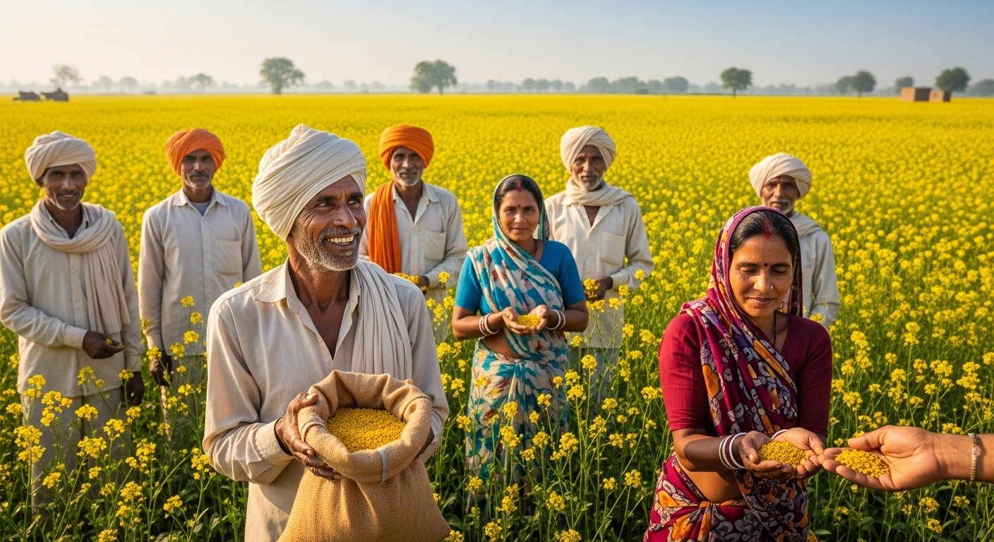 Way clear for bumper mustard crop in UP: Farmers to get free seeds in this district