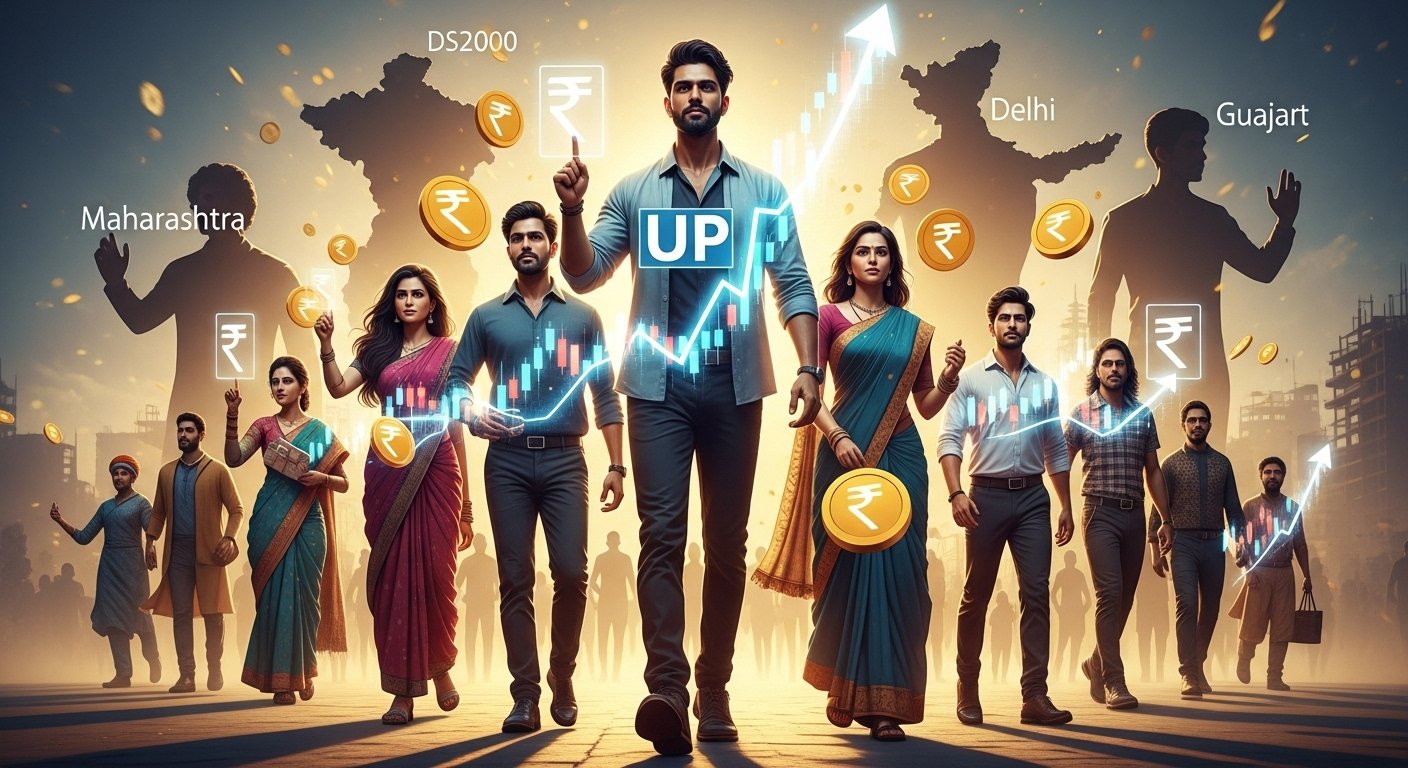 UP Outpaces Major States Like Maharashtra-Delhi in Equity Mutual Funds, Investors Lead the Way!