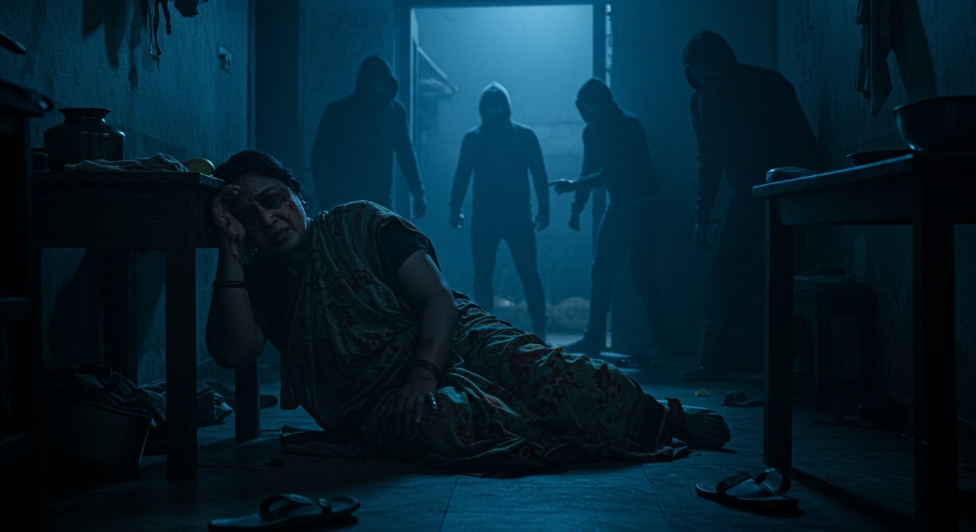 Horrifying incident in Etah: Thieves broke into a house at midnight, brutally beat the house owner, hospitalized.