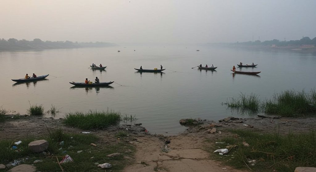 Municipal Employee Jumps into Yamuna in Etawah: Serious Allegations of Harassment in Two-Page Suicide Note, Search Underway
