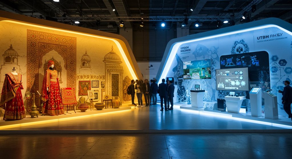 Every District's Identity at UP International Trade Show: A Unique Blend of Tradition and Future