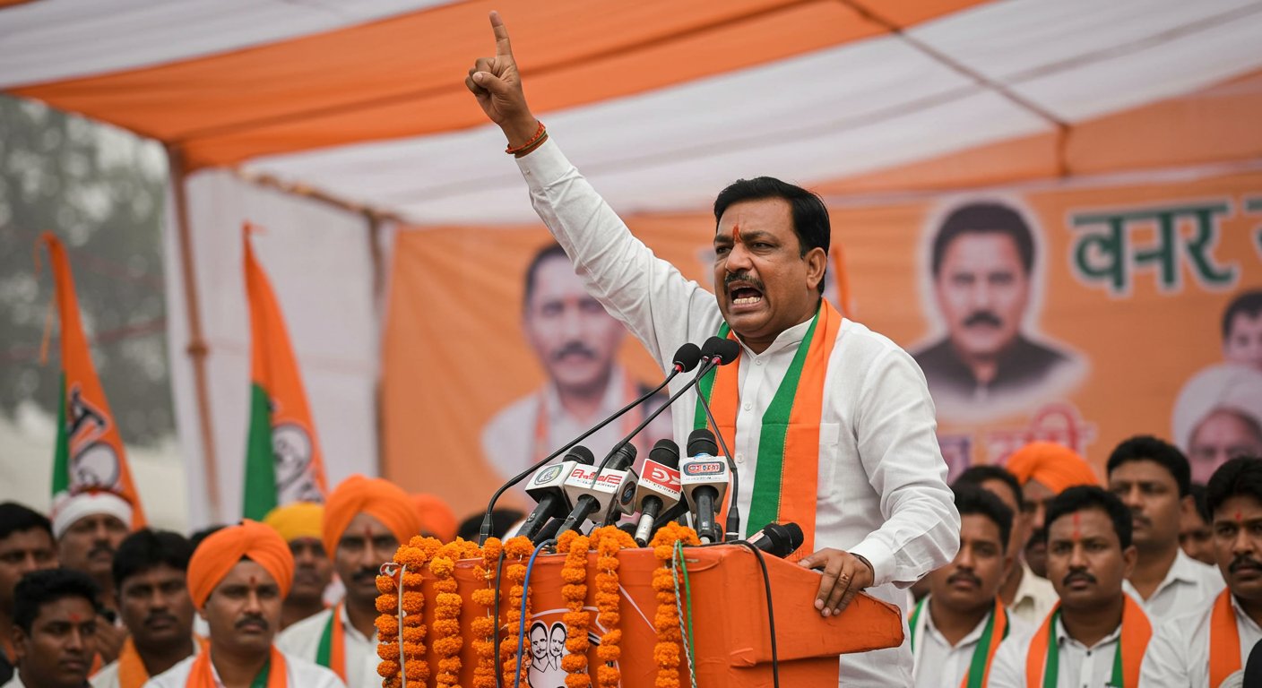 UP Political Row: Abusive Words for Former MP Katheria from Stage, Case Registered a Year Later!