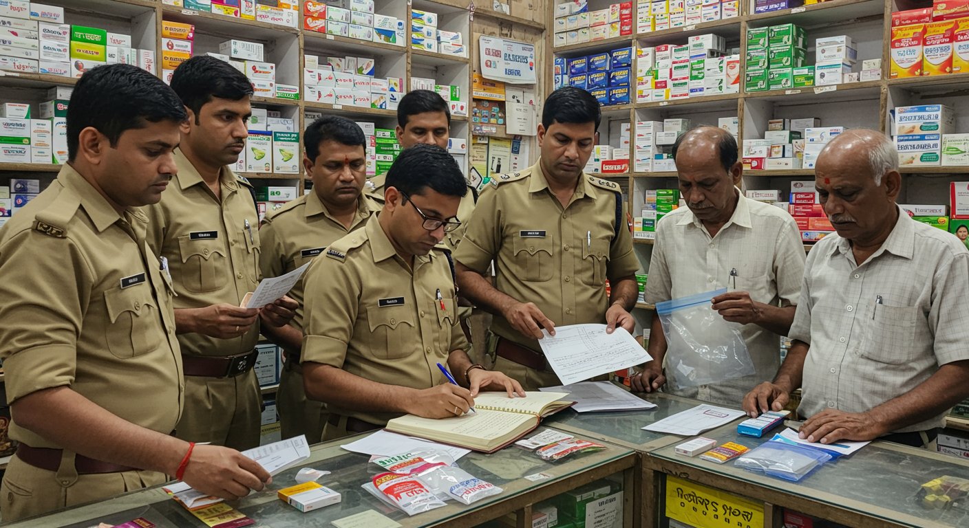 Fake Medicine Scandal: Raid on Three Medical Stores of Gogia Family, Serious Irregularities Found in Records, Investigation Ongoing