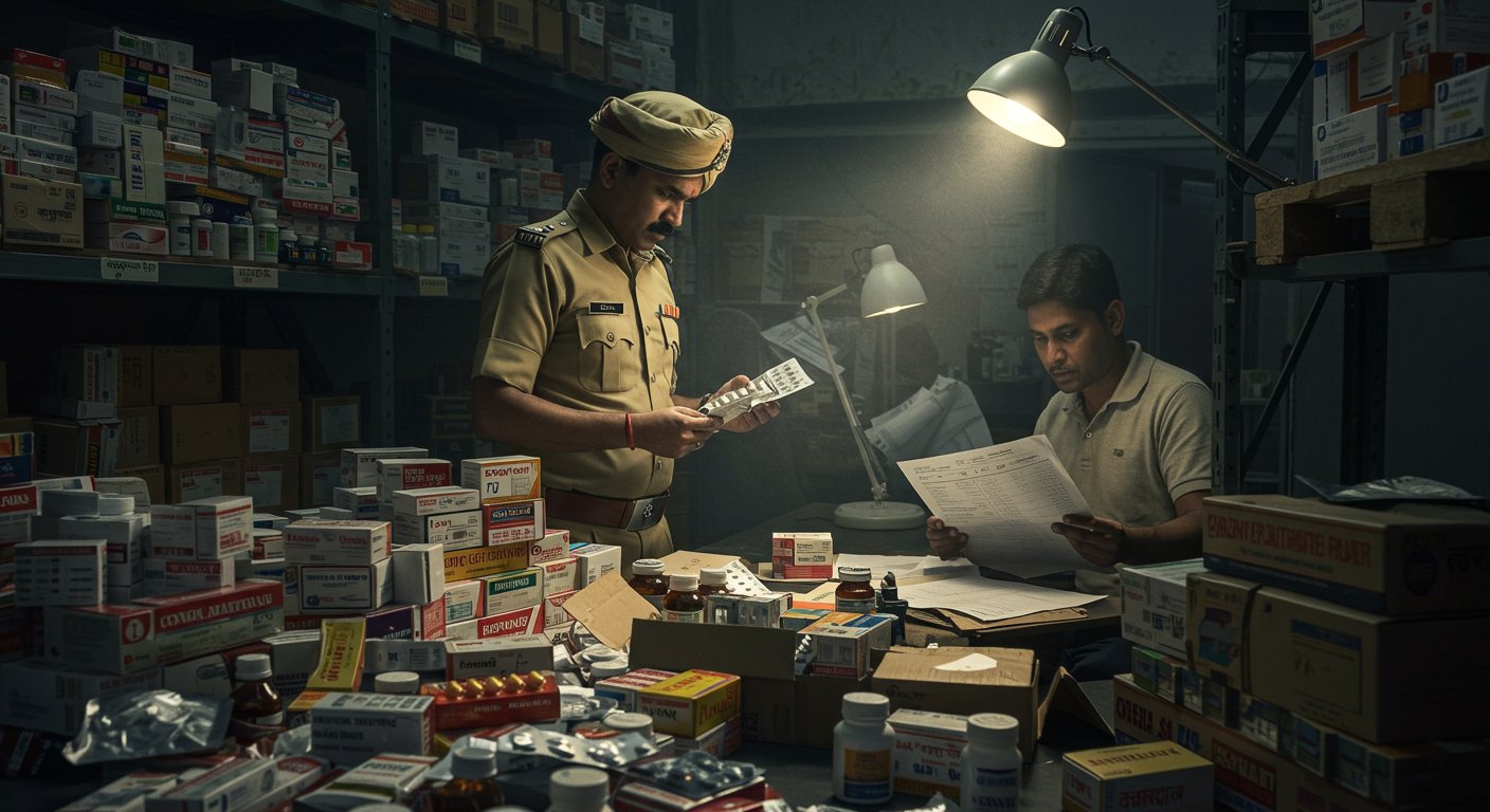 Major expose of Rs 223 crore fake drugs in UP: Three Agra-based pharma companies under investigation.