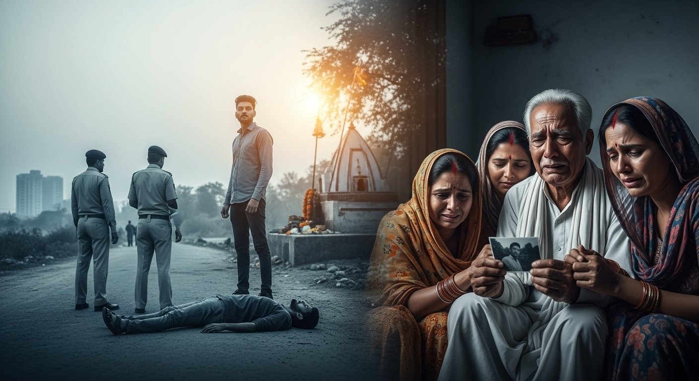 बॉलीवुड अभिनेत्री के घर फायरिंग मामले में हरियाणा का शूटर UP में ढेर, परिवार ने बताया ‘फर्जी एनकाउंटर’