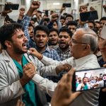 Farrukhabad: Scuffle with doctor, abuse with CMO, 'Muradabad' slogans raised, incident goes viral!