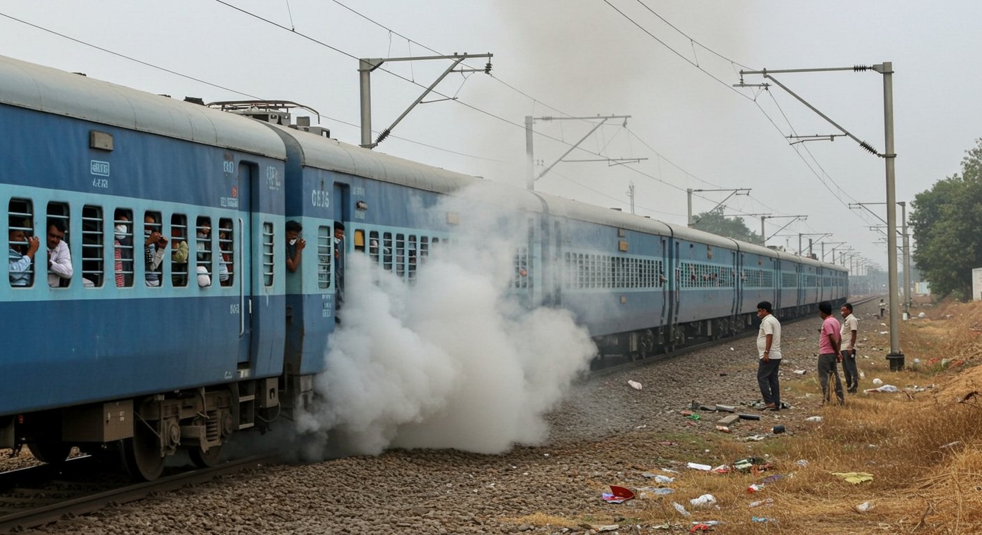 Smoke from Mahananda Express in Fatehpur, Kanpur-Prayagraj Track Blocked for 47 Minutes