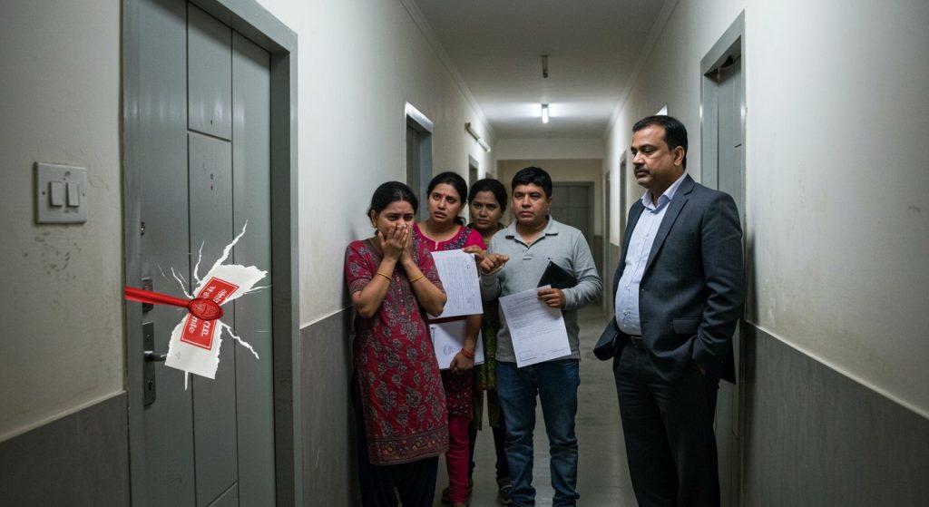 UP Builder's Arbitrary Actions: Flats Sold After Breaking Seal, Now Buyers Trapped in Trouble!